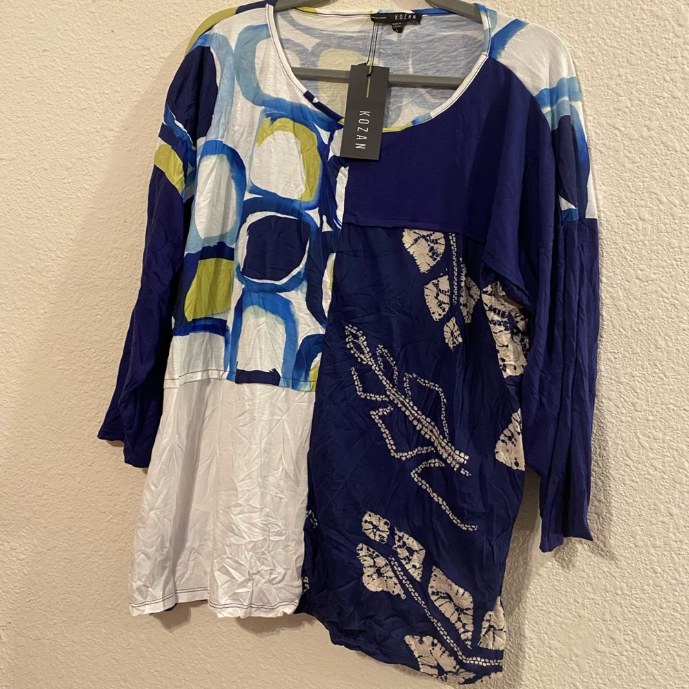 Kozan  Hanson Tunic in Navy Size Lg